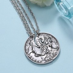 Women Silver Deer Chain Pendant Choker Necklace Jewelry New Deer