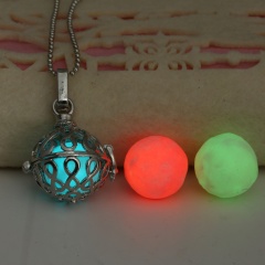 Charm Glow In The Dark Heart Pendant Necklace Luminous Women Jewelry Party Gift Infinity