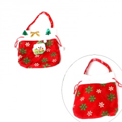 Charm Candy Bags XMAS Christmas Tree Elf Santa Claus Baskets with Handce Decor Red