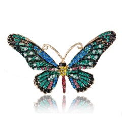 Colorful Cute Butterfly Brooch Mix Color Crystal Rhinestone Brooches for Women Lady Fashion Jewelry Boutonniere butterfly5