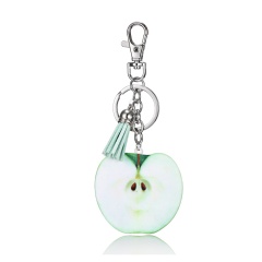 Fashion Fruit Pendant Keychain Keyring Jewelry Apple