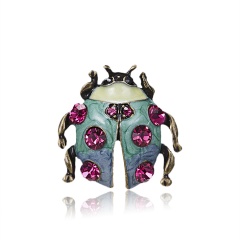 Summer Style Vintage Animal Brooches for Women Plant Insect Pearl Brooch Pin Fashion Dress Coat Jewelry animal2