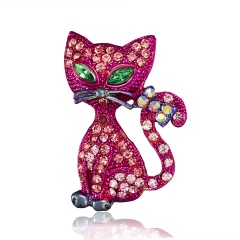 Wholesale Fashion Brooch Factory Price Red