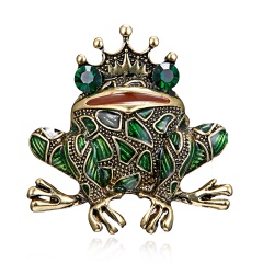 RINHOO Baby Classic Enamel Swallow Brooch Pins Scarf Pins Gift Banquet Weddings Accessories frog