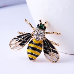 Animal Insects Brooches Enamel Bee Grasshopper Caterpillar Brooch Pins Women Kids Coat Suit Clothes Accessories Insect 1