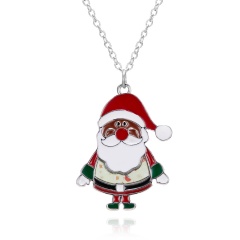 Fashion Christmas Enamel Brooch Pin Gift Santa Claus
