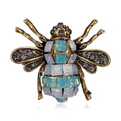 Women Delicate Little Bee Brooches Shiny Crystal Rhinestone Pin Brooch Enamel Brooches Jewelry Gifts For Women Men Brooch Bee 3
