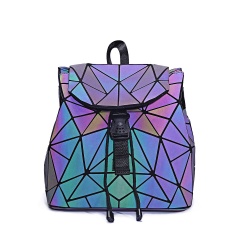 Geometric Diamond Noctilucent Backpack Irregular triangle