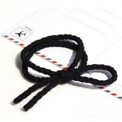 Simple Knotted Hair Band Rope Band Hair Accessories Black