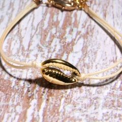 5PCS Boho Sea Shell Turtle Charm Bracelet Adjustable Braided Multicolor Rope String Bracelets for Women Beach Jewelry Gift 5pcs/set