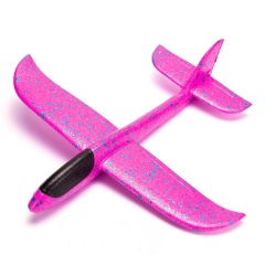 EPP Foam Outdoor Glider Throw Band Flying Plane Airplane Model Kids Toy Children Pink