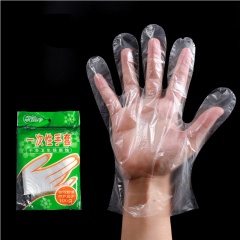 100PCS/Set Food Plastic Gloves Disposable Gloves for Restaurant Kitchen BBQ Eco-friendly Food Gloves Fruit Vegetable Gloves 100PCS