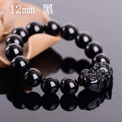 Transparent Pixiu Bracelet Luck Jewelry(Size:12mm) BR20Y0059-3