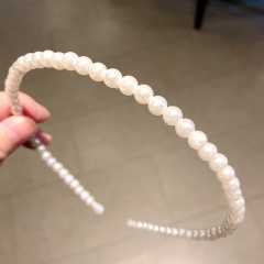 Full Pearls Simple Hairbands Sweet Headband Hair Hoops Ornament Head Band Hair Accessories 1