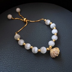 Shell Natural Pearl Opal Adjustable Bracelet Pearl