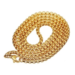 Stainless Steel 18K Gold Chain Jewelry Accessories Gold