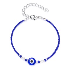 Wholesale Blue Evil Eye Beads Bracelets Blue beads