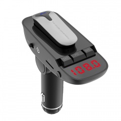 Car Bluetooth MP3 Player Car FM Transmitter Black