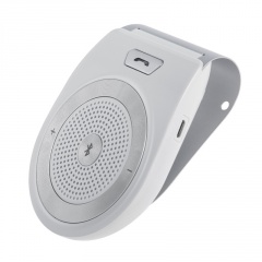 Visor Car Bluetooth Phone Hands-Free Music Player Silver