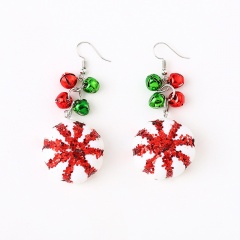 Christmas Style Dangle Sweet Red Earrings style 1