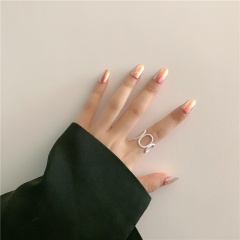 Candy colored open ring #1