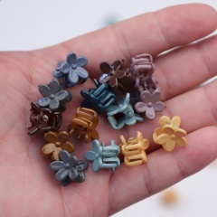 40pcs/set Color flower resin children's hair accessories (size 1cm) 40pcs/set