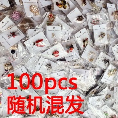 50/100pcs Mixed Style Brooch Wholesale Lot (Randomly Different Style) 100 PCS/Lot