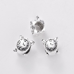 Wholesale 100g/Lot (About 60 PCS) Spacer Beaded Accessories Alarm clock