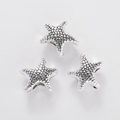 Wholesale 100g/Lot (About 52 PCS) Spacer Beaded Accessories Starfish
