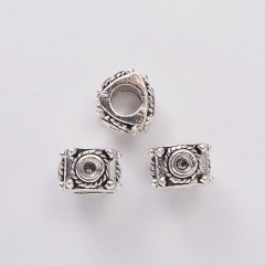 Wholesale 100g/Lot (About 35 PCS) Spacer Beaded Accessories Square
