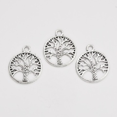 Wholesale 100g/Lot (About 152 PCS) Charm Pendant Accessories Of life tree