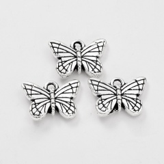 Wholesale 100g/Lot (About 67 PCS) Charm Pendant Accessories Butterfly
