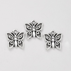 Wholesale 100g/Lot (About 145 PCS) Charm Pendant Accessories Butterfly