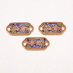 Wholesale 10PCS/Lot Small Hole Chinese Style Beads (Hole Size 0.8mm) Purple