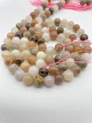 6/8/10mm Colorful Crystal Natural Stone DIY Jewelry Accessories 01(6mm)
