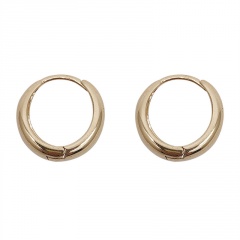Fashion Copper Earring 1.5cm Gold