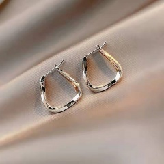 Fashion Earring 2*2.6cm Silver